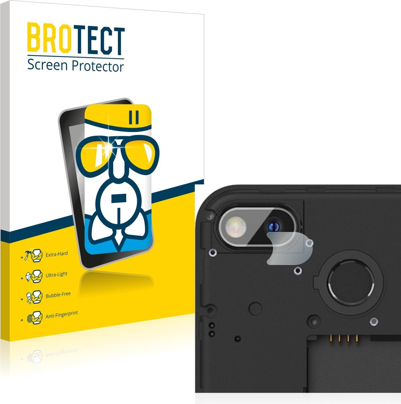 BROTECT AirGlass Panzerglasfolie (1 Stück, Fairphone 3+), Smartphone Schutzfolie