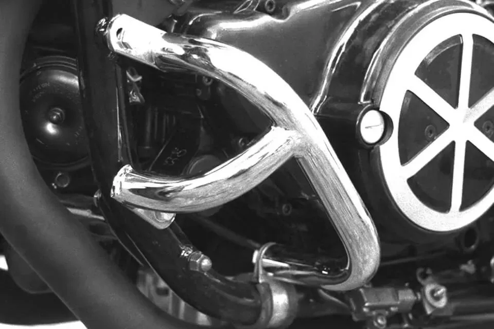 FEHLING Engine Guard, YAMAHA V-Max, zilver