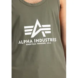 Alpha Industries Muscleshirt Basic Tank BL BB grün L (50/52)