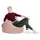 Sitting Point Sitzsack Fluffy 220, Rose