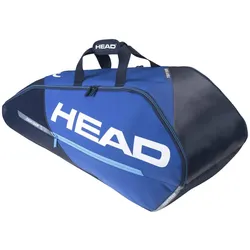 Head Tennis-Racketbag Tour Team (Schlägertasche, 2 Hauptfächer) blau/navyblau 6R