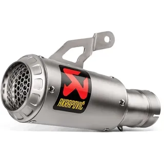 Akrapovic Slip-On Line Titanium Endschalldämpfer, silber