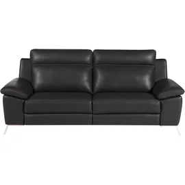 Calia Italia 2-Sitzer CALIA ITALIA "Roby italienisches Designsofa mit exzellentem Sitzkomfort", grau (grigio scuro), B:172cm H:95cm T:96cm, Sofas, mit erstklassigem Lederbezug