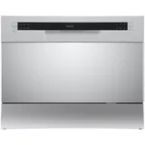 Homex GST6AD-S Tischgeschirrspüler (freistehend, 600 mm, Silber)