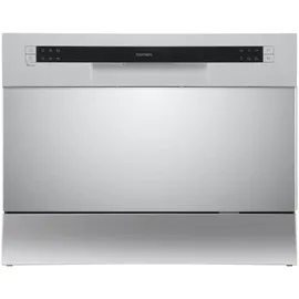 Homex GST6AD-S Tischgeschirrspüler (freistehend, 600 mm, Silber)