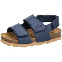 LICO Jungen Unisex Kinder Bioline Jax Pantoletten, Marine, 27