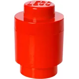 LEGO Storage Brick 1 ROUND - RED