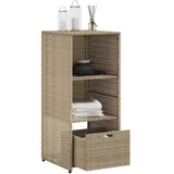 vidaXL, Gartenhaus + Gartenschrank, Dane