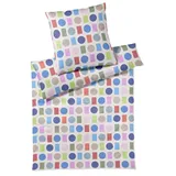 ELEGANTE Solid Stripe greige 155 x 220 cm + 40 x 80 cm