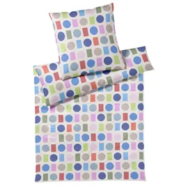 ELEGANTE Solid Stripe greige 155 x 220 cm + 40 x 80 cm