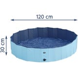 Doggy-Pool Planschbecken für Hunde Swimmig Pool - 120 cm Duchmesser 1 St