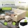 Juskys Manacor Lounge-Set creme/sand inkl. Abdeckung