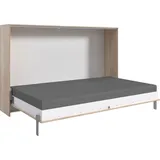 WIMEX Juist ca. 120x200 cm Eiche sägerau nachbildung) - 2 Jahre Gewährleistung - mind. 14 Tage Rückgaberecht