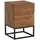 KADIMA DESIGN Nachtschrank 40x38x60 cm Braun