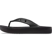 Crocs Herren Classic Platform Flip W Flip, Black, 34/35 EU - 34/35 EU
