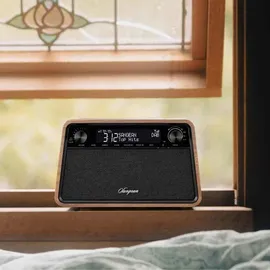 Sangean WR-201D Nussbaum Vintage