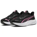 Puma Pounce Lite JR Sneaker, Black-Posie PINK White, 37