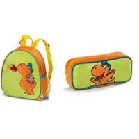NICI 37933 Rucksack Drache Kokosnuss Plüsch 24x28x12cm