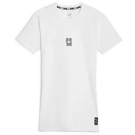 Puma Hoops Team Basketball-T-Shirt Herren PUMA White WEISS|WEISS|WEISS XS