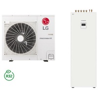 LG THERMA V Split Luft/Wasser Wärmepumpe 9 kW, HU091MR.U44 + HN0913T.NKO