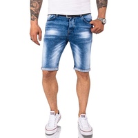 Rock Creek Shorts Jeansshorts Blau Regular Fit