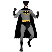 Rubie ́s Kostüm Batman Ganzkörperanzug, Original lizenzierter 'Batman' Artikel grau S