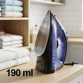 Sokany Dampfbügeleisen 1600W Schwarz/Blau