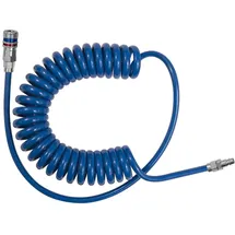 Riegler SpiralSchlauch-Sicherheitskupplung-Set, PUR, Schlauchdurchmesser 10x6,5, 6,0 m