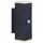 LINDBY Außenwandleuchte Aluminium 22,0 cm mit Bewegungsmelder schwarz