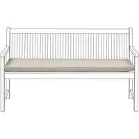 Beliani Sitzbankpolster, Beige