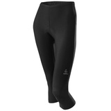 Löffler Damen 3/4 Radhose (Größe S, schwarz)