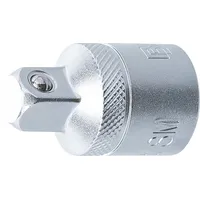BGS Steckschlüssel-Adapter Innenvierkant 12,5 mm (1/2) - Außenvierkant 10 mm (3/8)