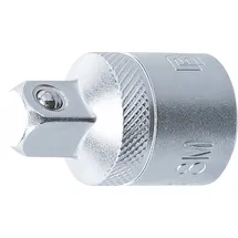 BGS Steckschlüssel-Adapter Innenvierkant 12,5 mm (1/2) - Außenvierkant 10 mm (3/8)
