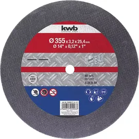 KWB 791993 Trennscheibe gerade 355 mm 1 St. Metall