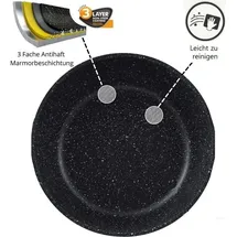 Cheffinger 12-Teilig Kochtopf Set Induktion Diamant