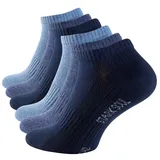 STARK SOUL® Sneakersocken 6-Paar Blau 43-46