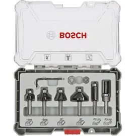 Bosch Rand- und Kantenfräser-Set 6-mm-Schaft 6-teilig