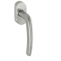 HOPPE Fenstergriff Denver E0310/US956, Standard, oval,7/32-42,F69 Stift vorstehend: 32-42 MMT