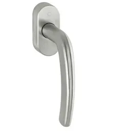 HOPPE Fenstergriff Denver E0310/US956, Standard, oval,7/32-42,F69 Stift vorstehend: 32-42 MMT