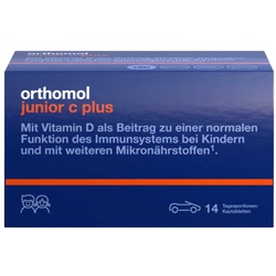 Orthomol junior C plus Kautabletten Mandarine/Waldfrucht