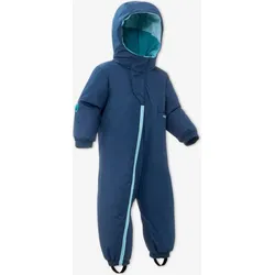 Schneeanzug Skianzug Baby - 500 Warm Lugiklip blau Gr. 74 - 6-9 Monate