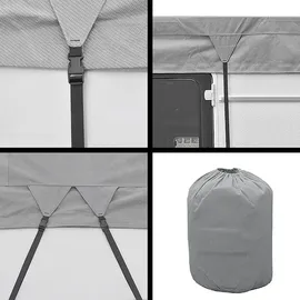 PRO PLUS ProPlus 610278 Dachschutzplane 8 x 3 m Lila