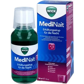 WICK MediNait Erkältungssirup für die Nacht 180 ml