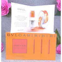 BVLGARI Omnia Indian Garnet Eau de Toilette 7,5 ml 💕 (5 x 1,5 ml) RARITÄT💕