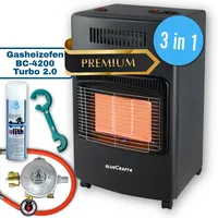 Bluecraft - 3 in 1 Infrarot Gas Heizofen 4,2