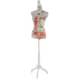 MCW Schneiderpuppe T223, Schaufensterpuppe Torso weiblich, Fiberglas Frauen