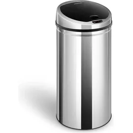 FROMM & STARCK Sensor Mülleimer 50 l Silber