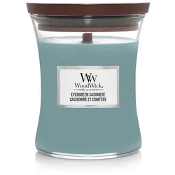 WoodWick Evergreen Cashmere Medium Hourglass