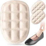 SULPO 2 Paare Fersensporn Einlagen - Fersenpolster Schuhe - Fersenpolster - Fersenkissen - Einlagen Fersensporn Damen & Herren - Heel Pads - Fersenspor Einlagen - Fersenpolster Silikon - Selbstklebend