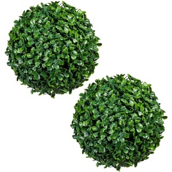 Kunstpflanze »Buchsbaumkugel« Buchsbaum, Creativ green, Höhe 18 cm, 2er-Set grün Ø 18 cm x 18 cm
